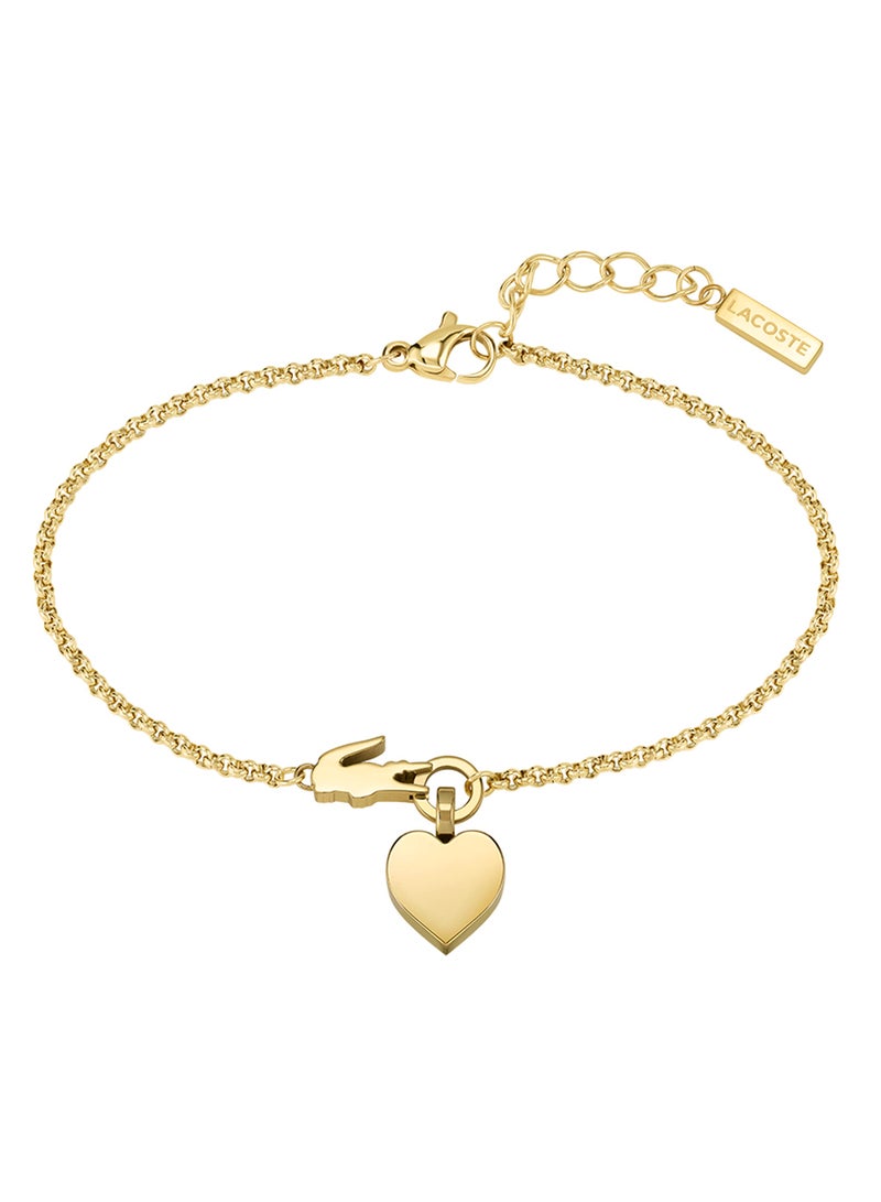 LACOSTE مجوهرات لاكوست حب كروك سوار سلسلة نسائي - 2040028 - Image 1