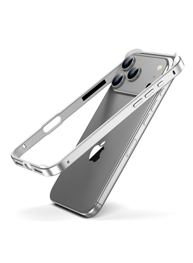 general Case | Anodized Aluminum Bumper | Compatible with iPhone 17 Pro Max (2025) | Supports Mag-Safe Wireless Charging | Edge Armor Protective Minimal Case
