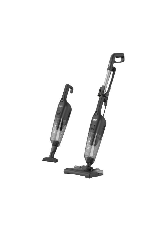 Arshia 6-in-1 Vacuum Cleaner Suction and Mopping for Floors, Curtains, Entries, Corners – 600-1000W Motor – HEPA Filter F7 – Quiet 79dB – Light & Versatile – Black - Image 1