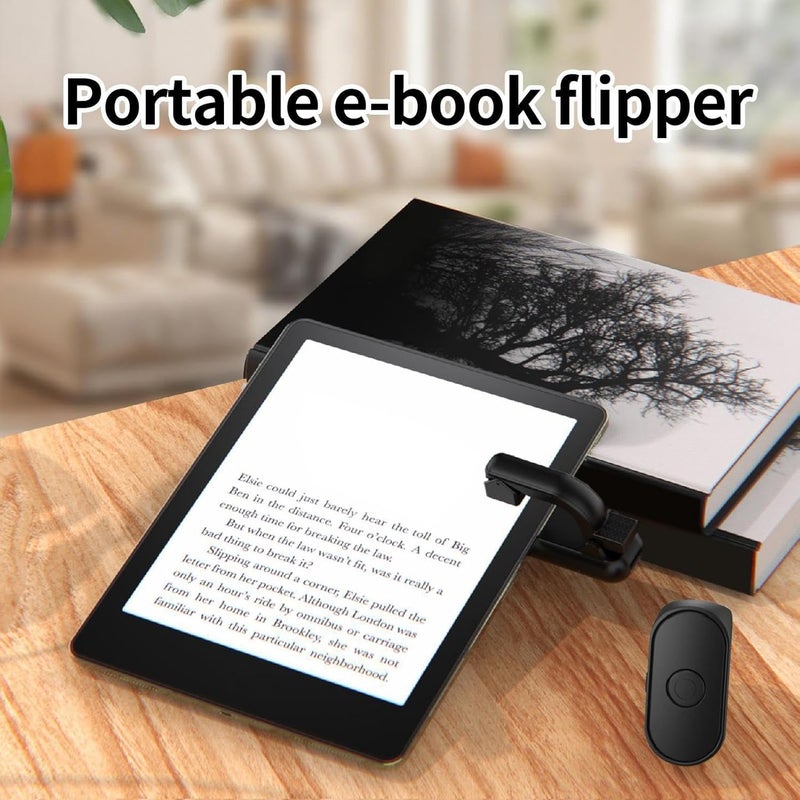 KASTWAVE Wireless Page Turner for E-Book Readers, Handheld Bluetooth Remote Control Clicker for Kindle Reading, iPhone iPad Android Tablet, Suitable for Studying & Lecturing, A Great Gift for Book Lovers - Image 3