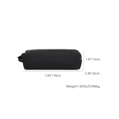 YONBEN Pencil Case Soft School Pencil Pouch Bag for Easy Carry Stylish and Durable Black - Image 3