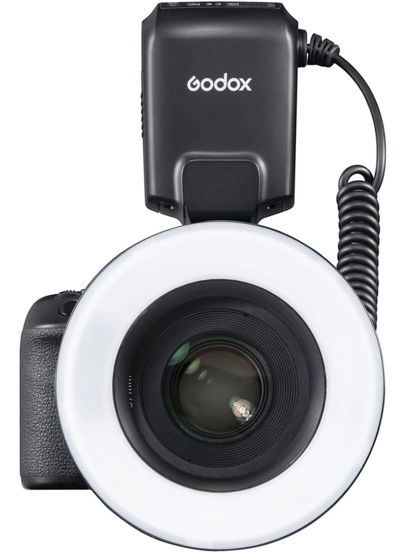 Godox ML-150II ML150II Macro LED Ring Flash Speedlite GN12 0.1-2s Recycle Time 5800K±200K for Sony Canon Nikon Fuji Olympus Panasonic DSLR Cameras for Video Production, Animal and Plant Photography - Image 2
