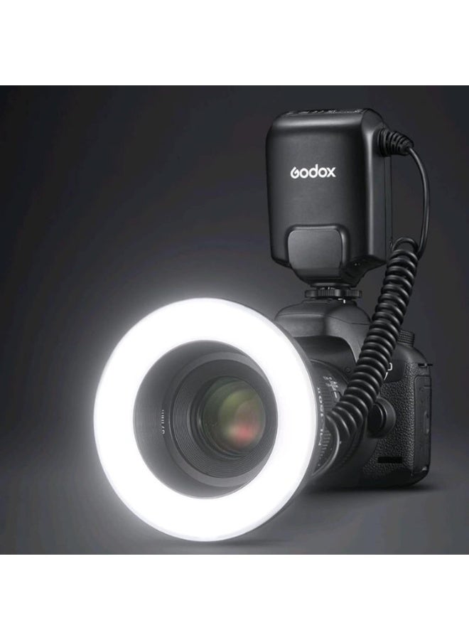 Godox ML-150II ML150II Macro LED Ring Flash Speedlite GN12 0.1-2s Recycle Time 5800K±200K for Sony Canon Nikon Fuji Olympus Panasonic DSLR Cameras for Video Production, Animal and Plant Photography - Image 3