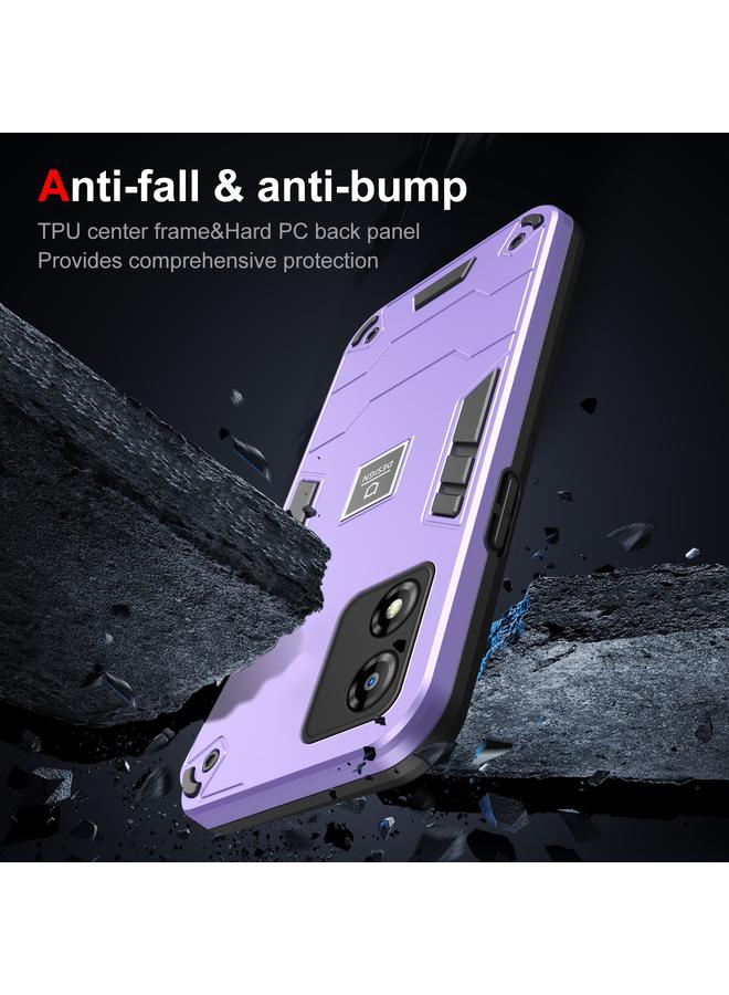 اس-توب جراب لهاتف Motorola Moto E13 مصنوع من مادة TPU المقاومة للصدمات وهجين من الكمبيوتر الشخصي - Image 3