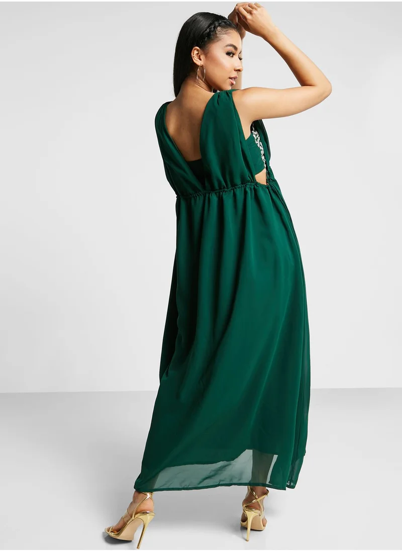 indya Tie Detail Front Slit Kurti