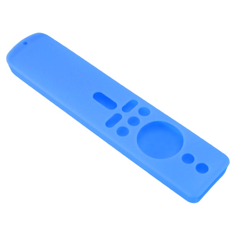 غلاف حماية سيليكون لـ Xiaomi TV Stick 4K - غلاف تحكم عن بعد مضاد للانزلاق بحبل تعليق أزرق - Image 4