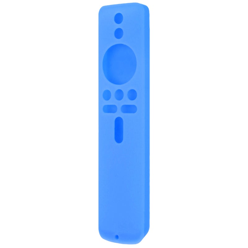 غلاف حماية سيليكون لـ Xiaomi TV Stick 4K - غلاف تحكم عن بعد مضاد للانزلاق بحبل تعليق أزرق - Image 2