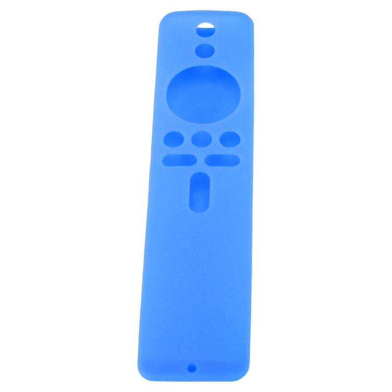 غلاف حماية سيليكون لـ Xiaomi TV Stick 4K - غلاف تحكم عن بعد مضاد للانزلاق بحبل تعليق أزرق - Image 5