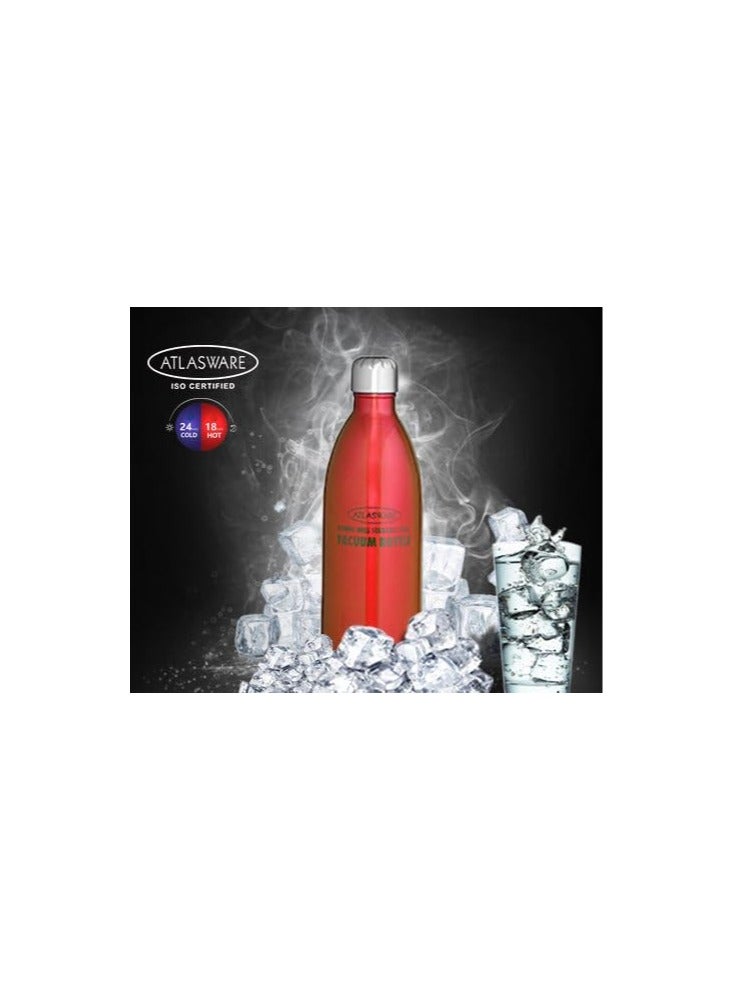 ATLASWARE Hot & Cold Vacuum 350 ml Stainless Steel Water Bottle  Assorted Colors (Color may vary) - Image 5
