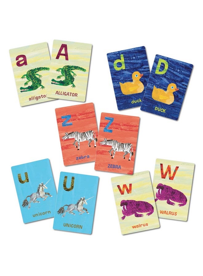 Briarpatch Briarpatch, World of Eric Carle Alphabet Go Fish Card Game, Featuring The Very Hungry Caterpillar, Preschool Learning For Kids - Image 2