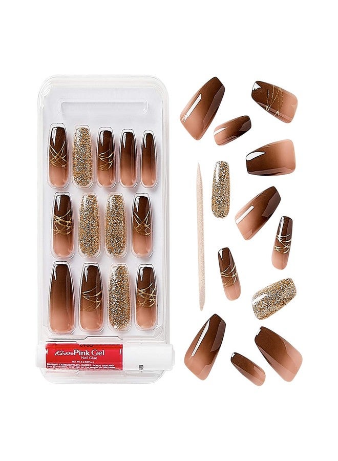 Goldfinger Gold Finger Gel Glam Design Nail (GD18) - Image 4
