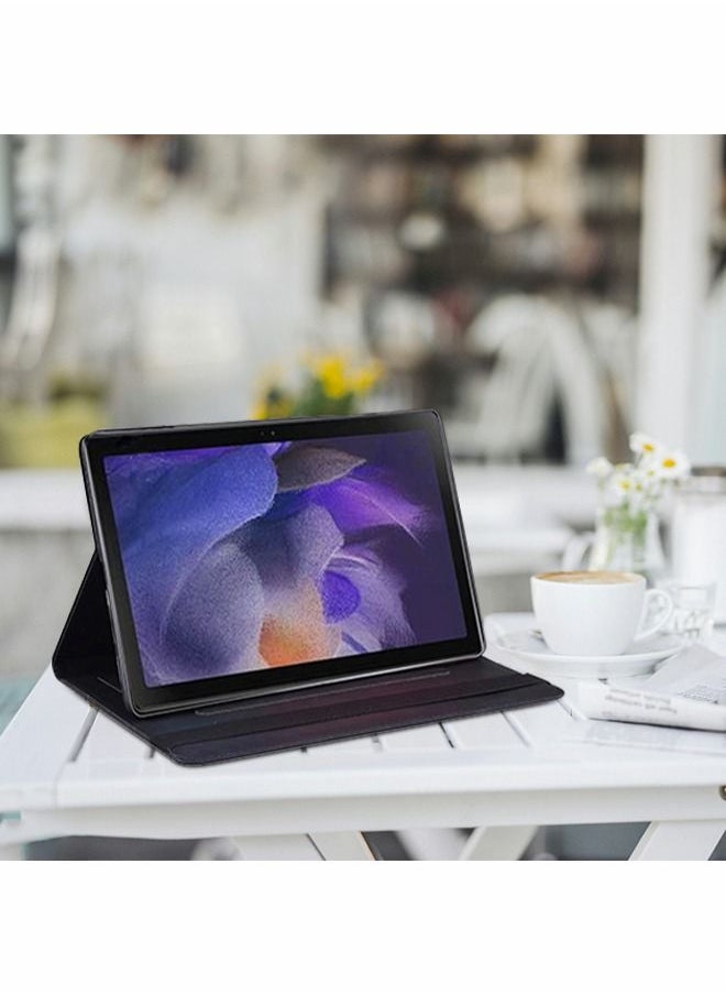 GROIC - Galaxy Tab S8 Ultra Cover 2022 - Premium Leather Smart Wake/Sleep Cover with Front Pocket and Multi-Angle Stand Tablet Cover for Samsung Galaxy S8 Ultra 14.6 Tablet SM-X900/X906, Black - Image 1