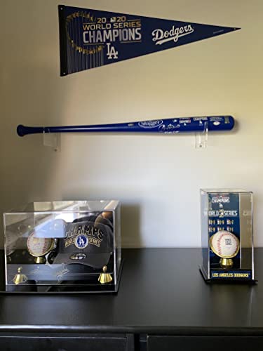 Top Stage Clear Baseball Bat Display Wall Mount Horizontal Rack Softball Bat Hanger, 4.5 X 4.5 inches, No Case Cover, for Game Room - Image 4