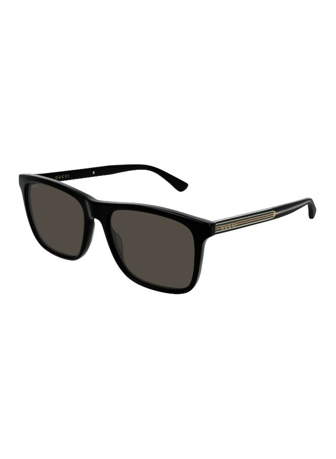 GUCCI GG0381SN 007 Men's Full Rim Square Sunglasses - Image 1