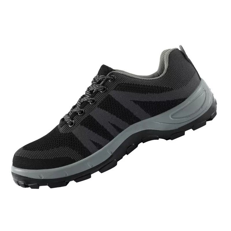 Breathable Steel Toe Safety Shoes - Puncture Resistant