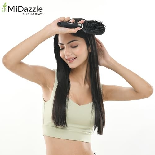 Omidazzle Midazzle Premium Cushioned, Paddle And 3D Hair Brush For Men & Women - Pack Of 3 (Hb3-15-18) - Image 2