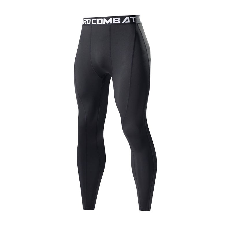 Men's Compression Shirt Breathable Quick-Dry Stretch Training Top - Image 1