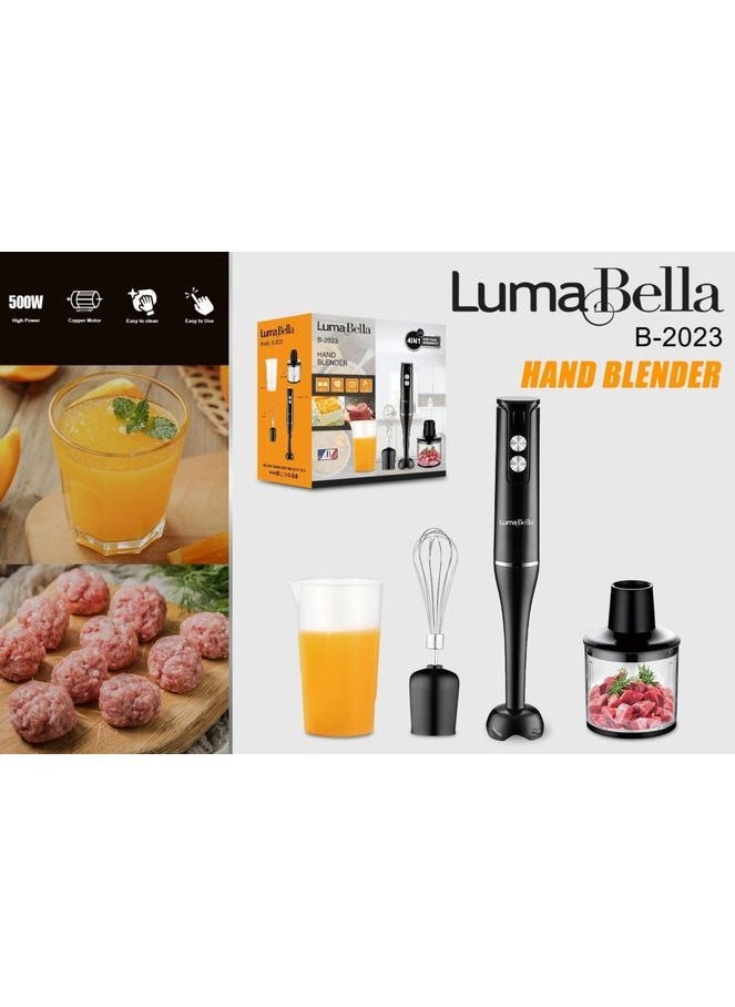 Luma Bella Hand Blender - 500 Watt 4*1 B-2023 - pzsku/ZE597C296206EED5EF227Z/45/_/1729598878/714afd50-1b3e-4cd3-9b12-88dd203dbca3