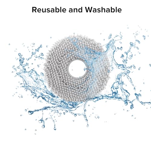 roborock 4 Pack Microfiber Mop Cloths for Q Revo, Qrevo MaxV, Qrevo S, Qrevo Pro, Qrevo Slim Qrevo S5V Robot Vacuum Cleaner, Mop Pad Replacement Accessories - Image 4