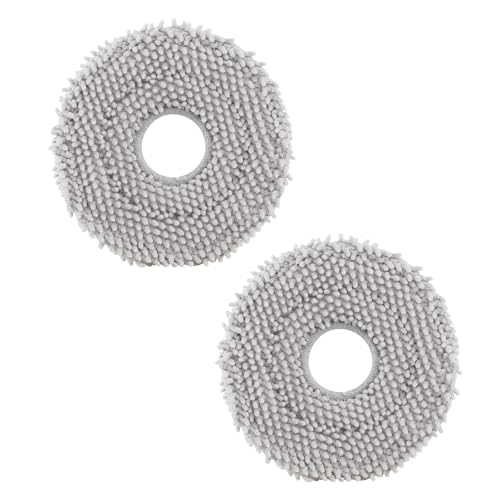 roborock 4 Pack Microfiber Mop Cloths for Q Revo, Qrevo MaxV, Qrevo S, Qrevo Pro, Qrevo Slim Qrevo S5V Robot Vacuum Cleaner, Mop Pad Replacement Accessories - Image 1
