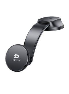 Devon Car Phone Holder Bendable Magnetic Car Phone Holder with Metal Ring Strong Hold; Stylish Design; Practical Use While Driving  - Image 1