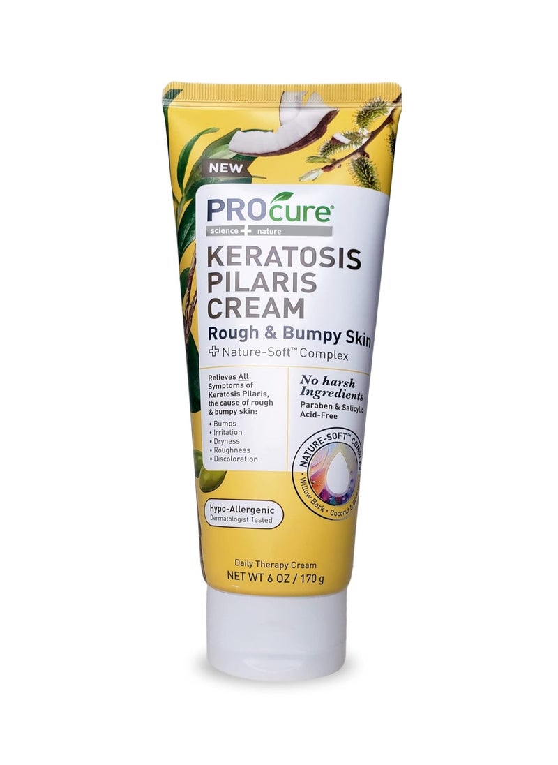 PROcure Procure Keratosis Pilaris Cream for Body, Exfoliating Rough and Bumpy Skin Lotion 6 Oz  - Image 1