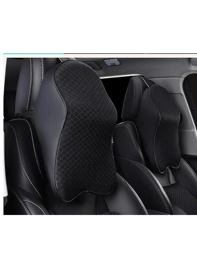 Memory Foam Car Neck Pillow, Ergonomic Neck Support Head Rest Cushion for All Cars & Office Chairs - Image 3