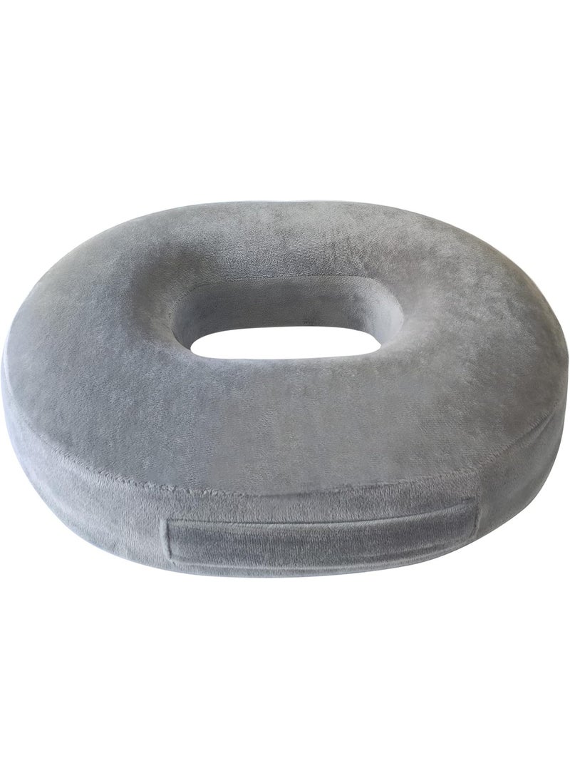 Orthopedic Donut Cushion – Memory Foam Ring Seat Cushion for Coccyx Pain & Pressure Relief – Comfortable Support for Office Chair, Car Seat & Wheelchair - Image 1