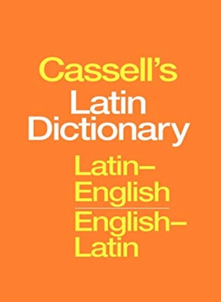 Cassell's Latin Dictionary - pzsku/ZE5981CC02E88B678C637Z/45/_/1696236869/b087ca68-dec1-4a47-bfde-422094f7ee84