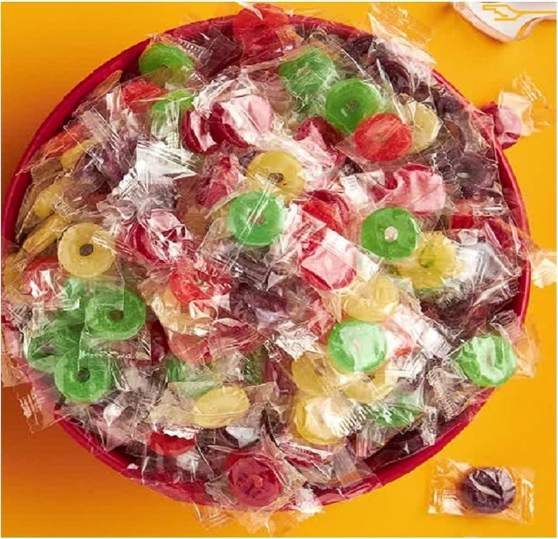 Life Savers Hard Candy 5 Flavors - 2 lbs of Individually Wrapped Candy with Cherry, Watermelon, Orange, Pineapple, and Raspberry - Image 3