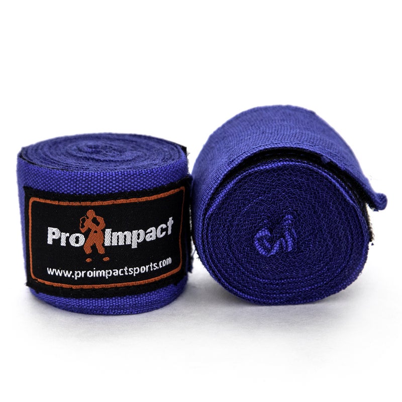 Pro Impact Mexican Style Hand Wraps Men Women – Performance Essentials MMA, Boxing, Muaythai, Kickboxing, Gym – Stretch Protection Support Accessories for Wrist Knuckles – 180 Inches - Image 3