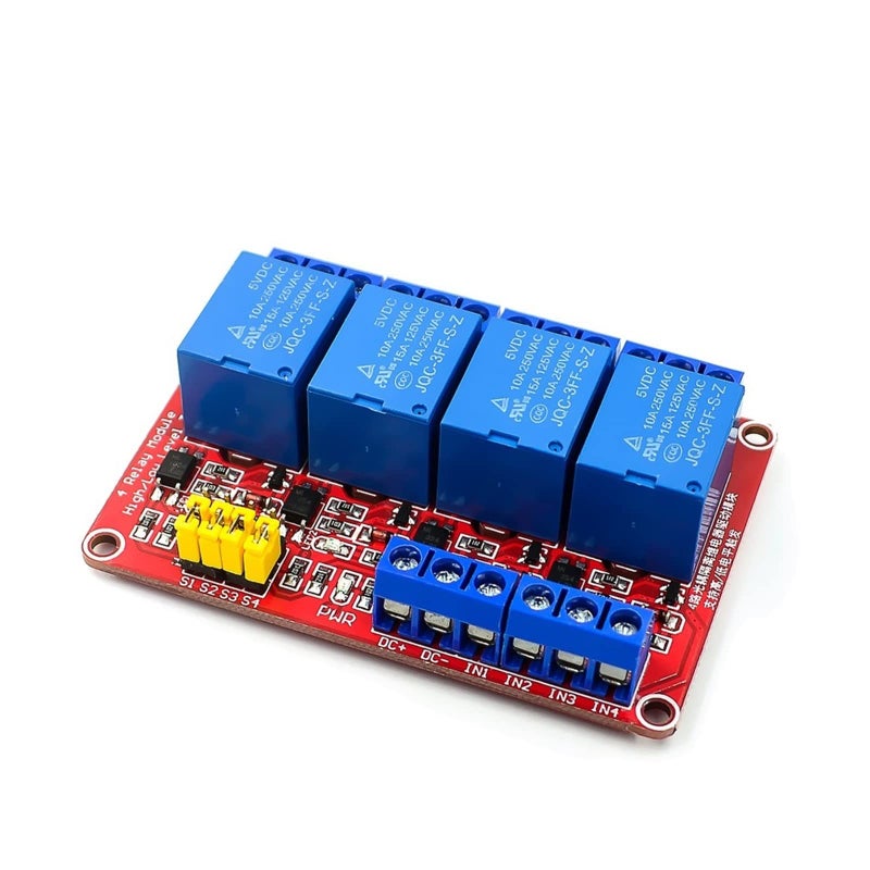 6 Channel Relay Module Board 24V DC With Optocoupler High Low Level Trigger - Image 2