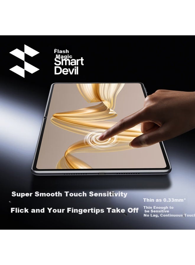 Smartdevil Tempered Glass Screen Protector For Huawei Matepad Pro 13.2 - Anti-glare, High Definition, Full Screen Coverage, Easy Installation - Image 5