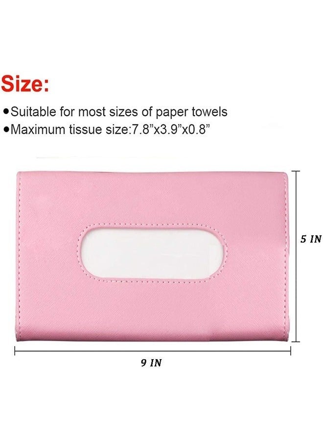 Bukela Car Visor Tissue Holder, Sun Visor Napkin Holder Backseat Tissue Case, Premium Car Tissue Box for car, Mask Holder for Car Visor - Image 3
