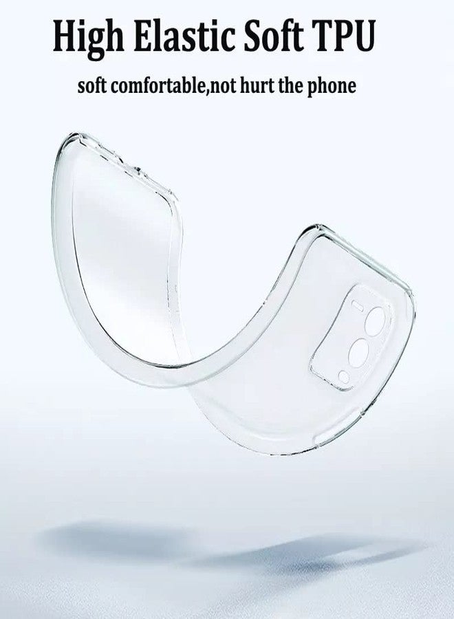 ريل كيس جراب خلفي شفاف من REALCASE لهاتف Vivo V25 5G | جراب خلفي شفاف بتصميم واقٍ لهاتف Vivo V25 5G (سيليكون) - Image 3