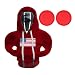 yicheyiyou Car Gear Shift Hoodie Gear Shift Cover Car Cup Coaster Set Universal Car Shift Knob Hoodie Mini Hoodie Automotive Interior Cute Gadgets Accessories Red Gear Shift CoverRed Coaster - Image 2