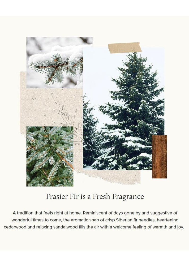 Thymes Thymes Votive Candle - Candles for Home Scented - White Candles - Decorative Candles - Christmas Candles - Pine Scented Candles - Frasier Fir (Pack of 3-2 Oz) - Image 3