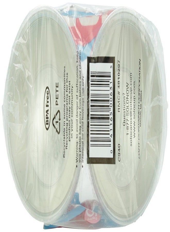 Solo Clear Plastic Cups, 9 oz, 40 ct - Image 5