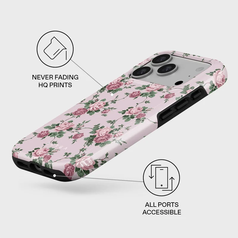 Burga iPhone 17 Pro Alice Burga iPhone 17 Pro Alice Premium Case Compatible with Hybrid Dual-Layer Hard Shell + Silicone Protection - Scratch-Resistant Shockproof Mobile Cover  | Best Price UAE