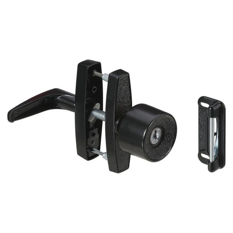 National Hardware N178-806 V1308 Universal Knob Latch in Black - Image 2