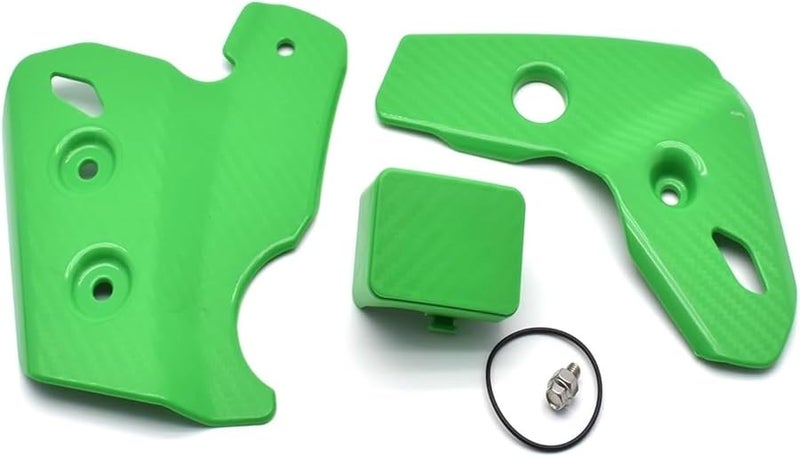 Green Frame Guard Protector Compatible with Kawasaki KLX250 KLX250S D Tracker X 1993 2020 - Image 1