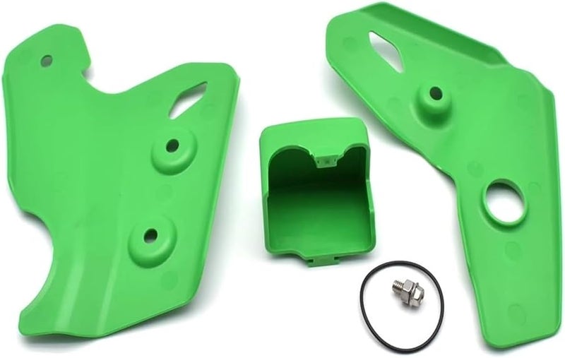 Green Frame Guard Protector Compatible with Kawasaki KLX250 KLX250S D Tracker X 1993 2020 - Image 4