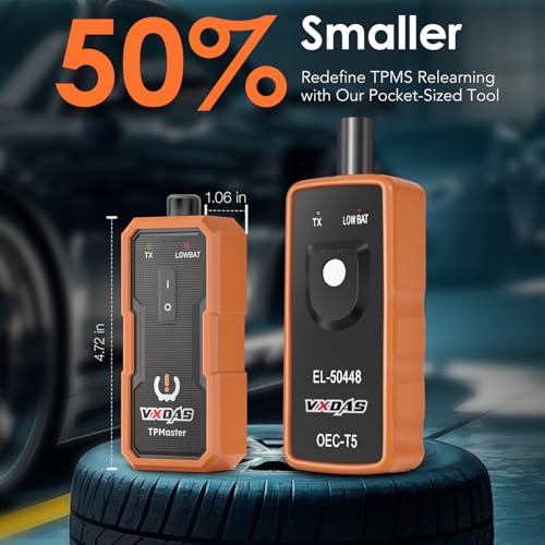 VXDAS أداة إعادة تعلم TPMS من VXDAS TPMaster لأداة إعادة تعيين TPMS لسيارات GM وأداة إعادة تعلم مستشعرات الإطارات وأداة نظام مراقبة الضغط وأداة تفعيل TPMS إصدار مطور 60% المزيد من طرازات السيارات لشيفروليه GMC بويك كاديلاك - Image 3