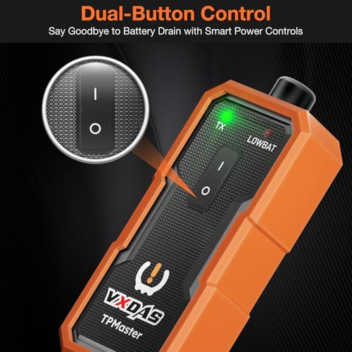 VXDAS أداة إعادة تعلم TPMS من VXDAS TPMaster لأداة إعادة تعيين TPMS لسيارات GM وأداة إعادة تعلم مستشعرات الإطارات وأداة نظام مراقبة الضغط وأداة تفعيل TPMS إصدار مطور 60% المزيد من طرازات السيارات لشيفروليه GMC بويك كاديلاك - Image 4