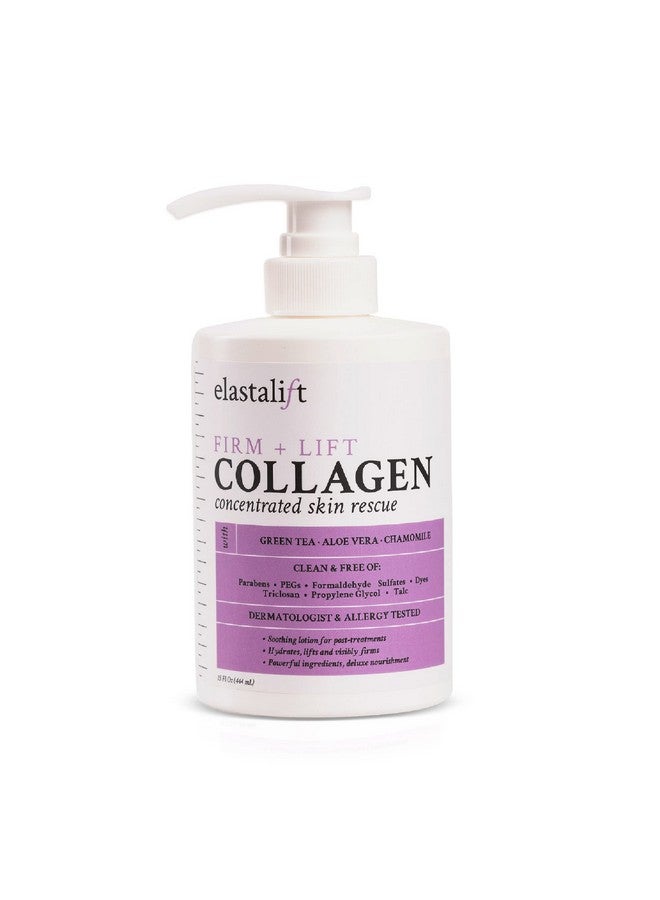 elastalift Lastalift Collagen Cream Skin Care Face Lotion & Body Lotion For Dry Skin ; Skin Tightening Cream Collagen Firming Lotion Body Moisturizer Lifts Firms & Tightens For Younger Looking Skin 15 Fl Oz - Image 2