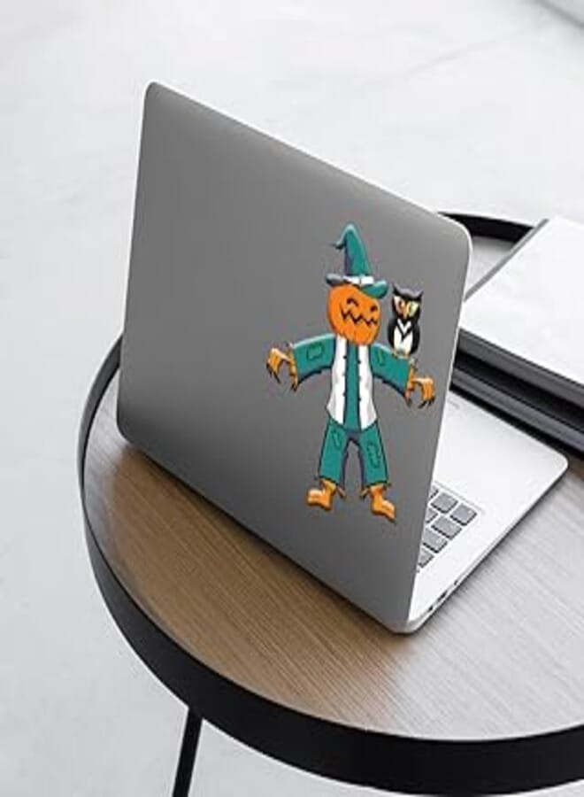 Generic Laptop skin size 15×15 on the outside and 8×7 on the inside, removable Laptop skin, Sticker multi-colored, transparent vinyl plastic sticker - 6221243349235
