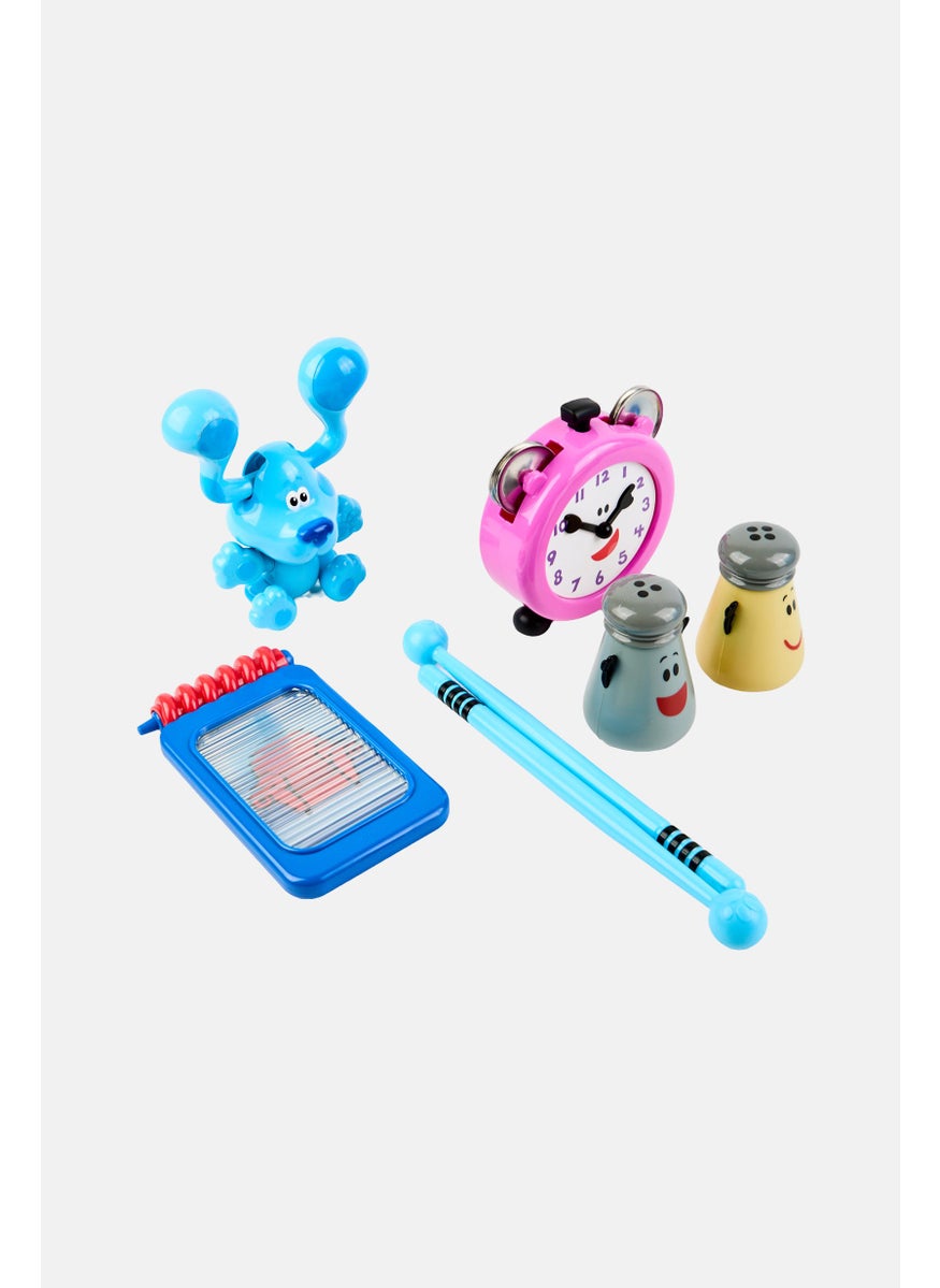 nickelodeon 8 Pcs Blues Clues and You- Drum Set With Instruments  - Image 4