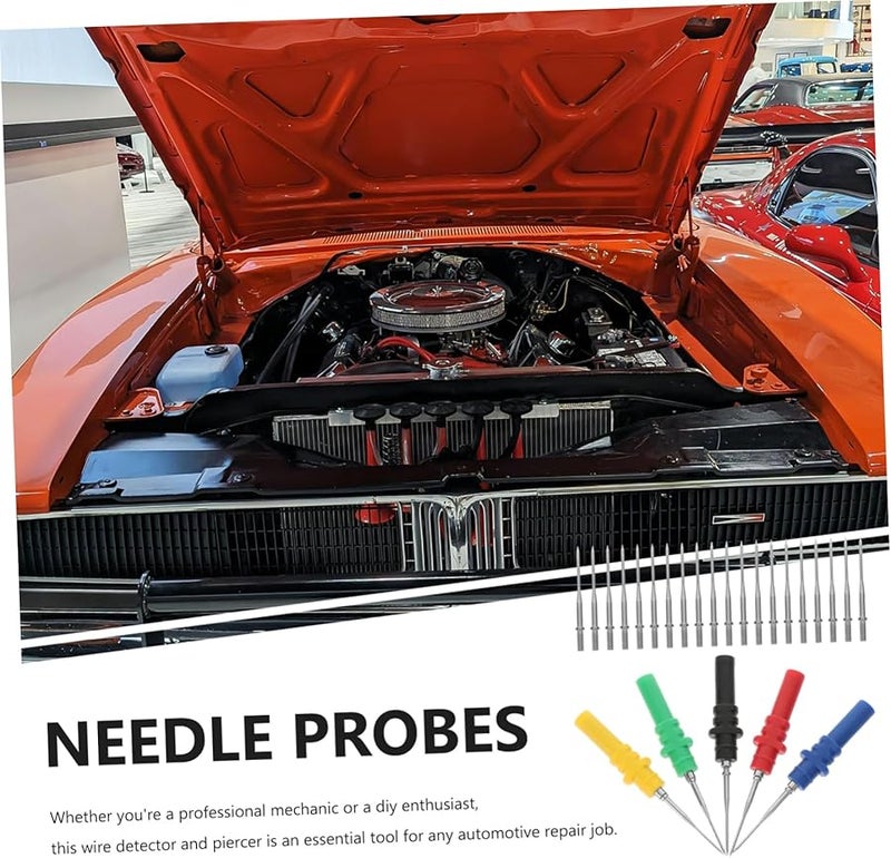 مجموعة اختبار مسبار ثقب الأسلاك السيارات 6 قطع أداة تشخيص العزل للملتيميتر - Image 5