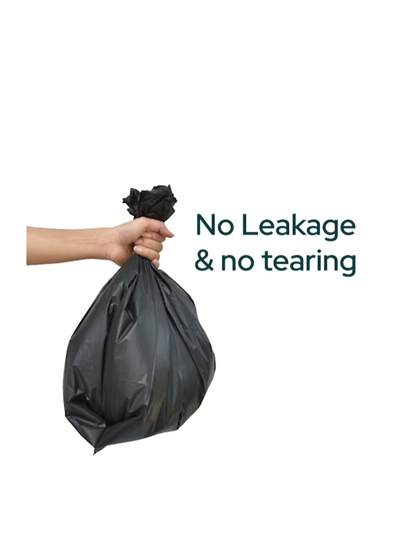 Nure, Bio-Degradable Purity In  Disposal Garbage Bag,5 Gallons, 30 Pcs, 46cmx52cm,Pack of 3 - Image 2