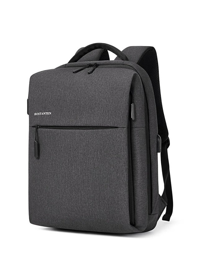 Bostanten Men's Backpack, High School And College Student Bookbag, Trendy Large Capacity Laptop Bag For Both Men And Wome - Image 1